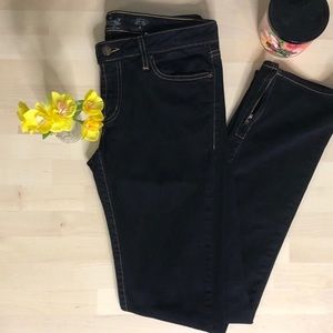 Jimmy’z Black Skinny Zip Leg Jean